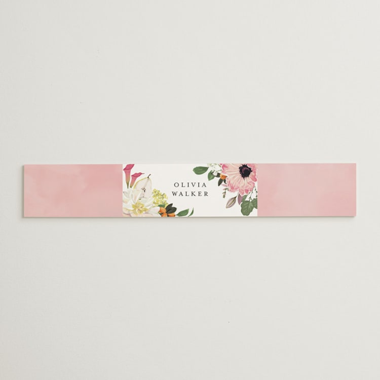 "Enchanted" - Bridal Shower in Peony by Susan Moyal - Front