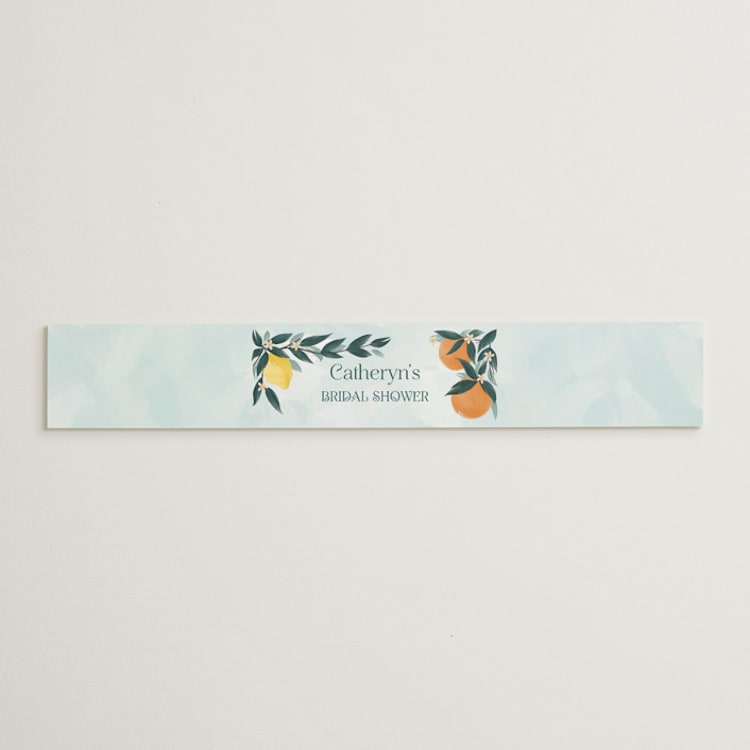 "Main Squeeze" - Bridal Shower in Mint by Paper Sun Studio - Front