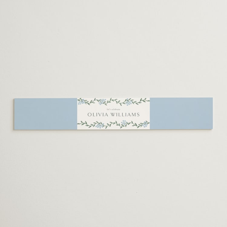 "simple garland" - Bridal Shower in Sky by Christy Hy Lee - Front