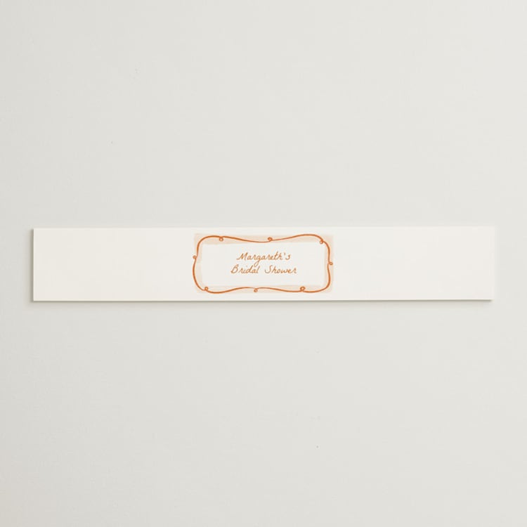 "Giardino" - Bridal Shower in Flame by Pati Cascino - Front