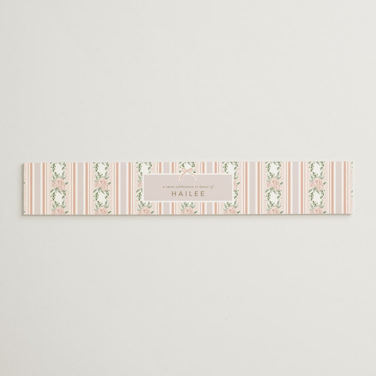 "Sweet Celebration" - Bridal Shower in Petal by Jennifer Postorino - Front