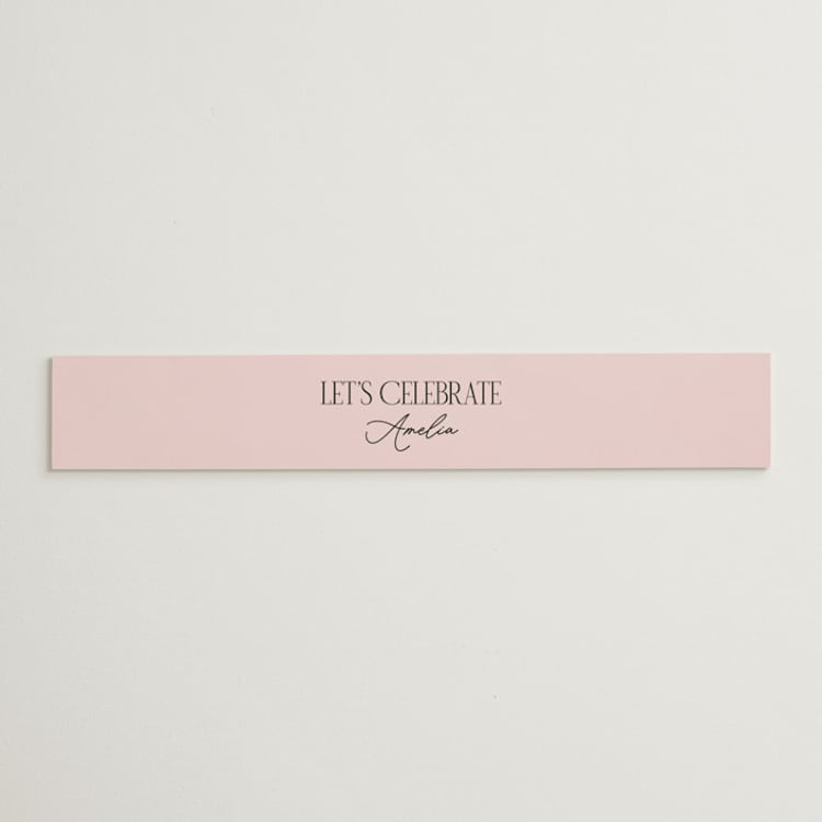 "Arbor" - Bridal Shower in Rosey by Pixel and Hank - Front