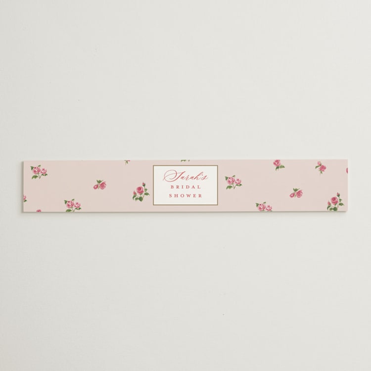 "Romantic Roses" - Bridal Shower in Blush by Teju Reval - Front