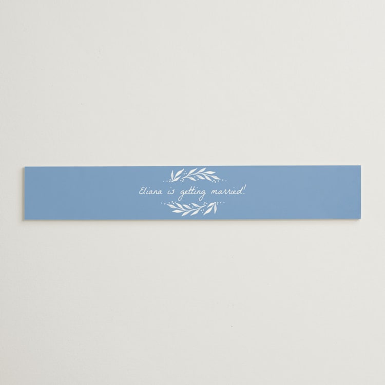 "Tea Cup Party" - Bridal Shower in Periwinkle by Alethea and Ruth - Front