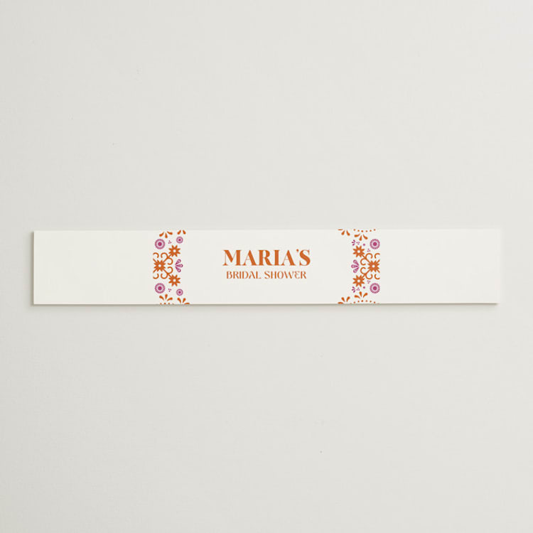 "Let's Fiesta" - Bridal Shower in Gumdrop by Eva Tadros - Front