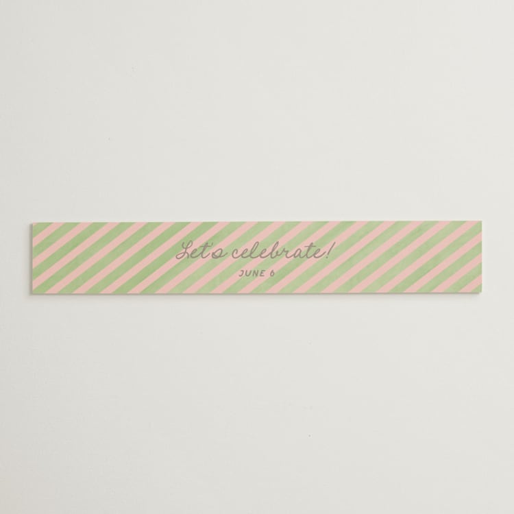 "Botanical Maximalism" - Bridal Shower in Poppy by Creo Study - Front