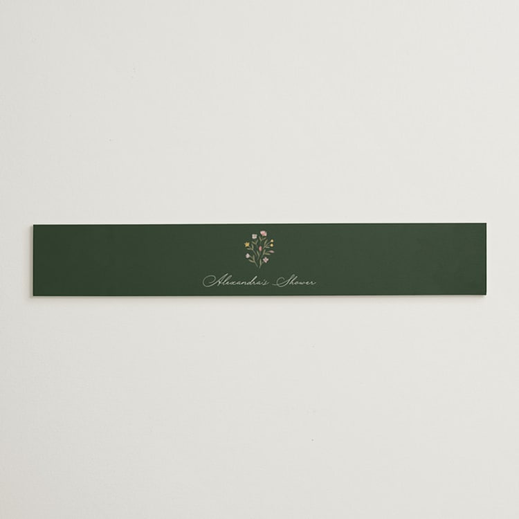 "Floral Greenery" - Bridal Shower in Juniper by Katherine Moynagh - Front