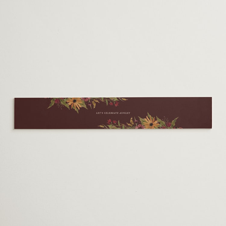 "Susie" - Bridal Shower in Burgundy by Kate Ahn - Front