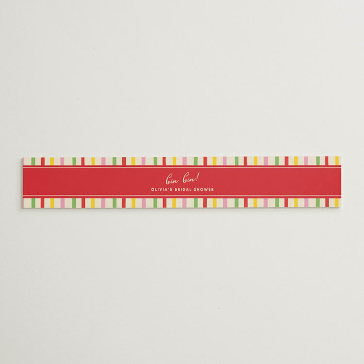 "Bella Vita" - Bridal Shower in Rossa by Sarah Rosenthal - Front
