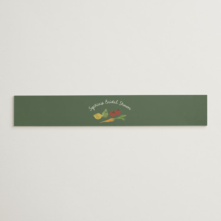 "Farmer's Market" - Bridal Shower in Cherry by Adelyn T. - Front