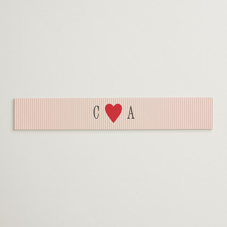 "Love party" - Bridal Shower in Crimson by Creo Study - Front