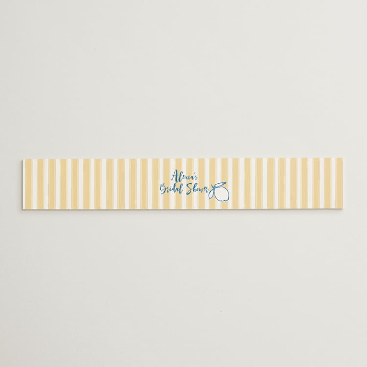 "Citrine" - Bridal Shower in Lemon by Jelena Vuletic - Front