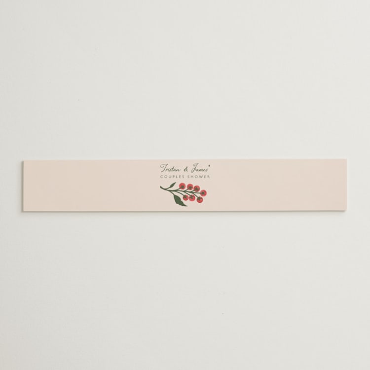"Cherry Tomatoes" - Bridal Shower in Tomato by Katharine Watson - Front