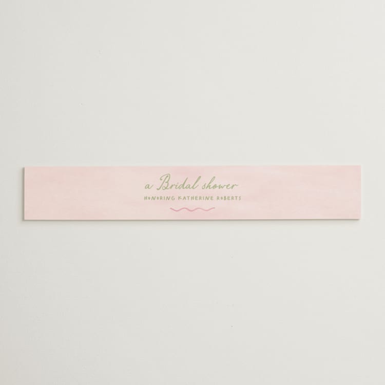 "Bride to Be" - Bridal Shower in Garden Glory by Creo Study - Front