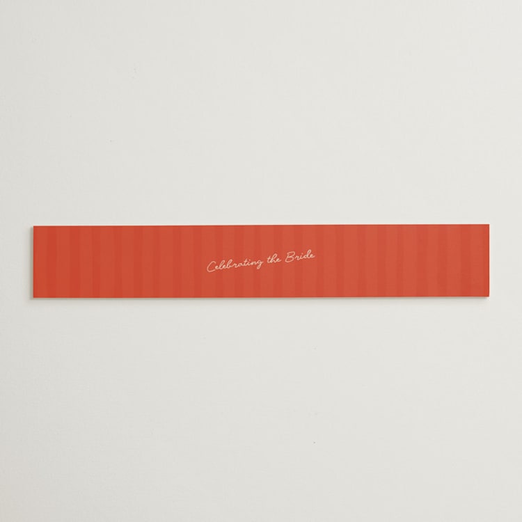 "Party On!" - Bridal Shower in Sangria Spark by Zove Ahhh - Front