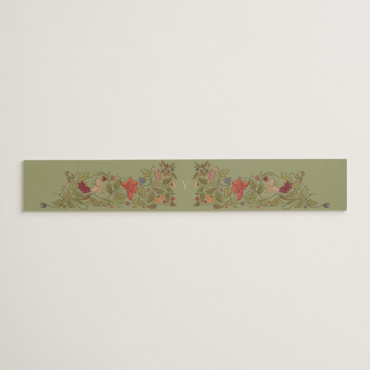 "Radiant Botany" - Bridal Shower in Mint by Simona Camp - Front