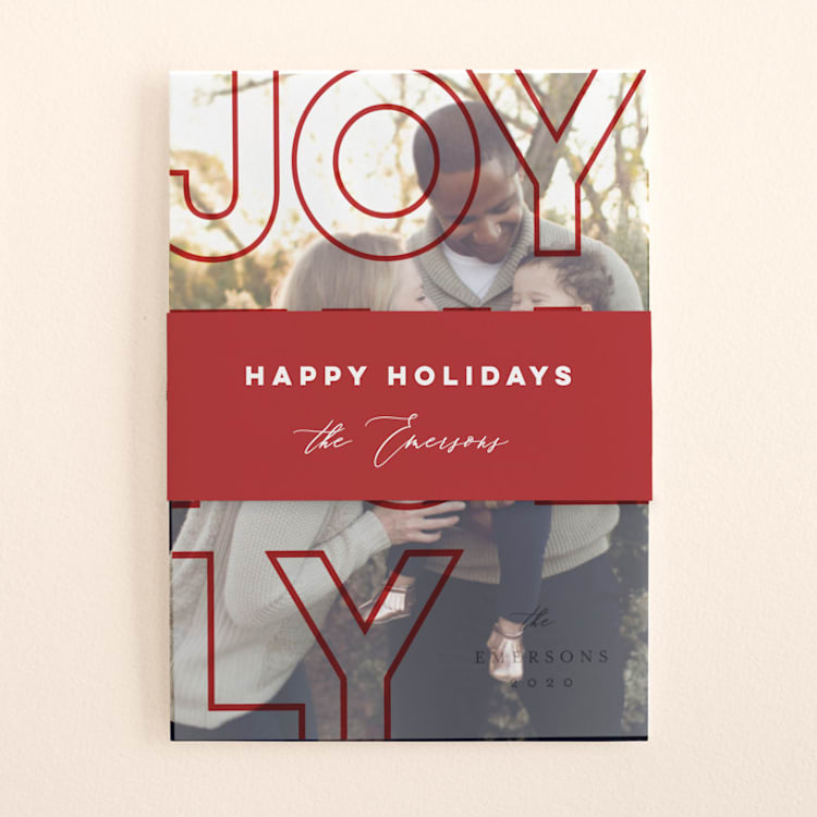 "aeris" - Holiday Belly Bands in Cloudy by AK Graphics - Assembled