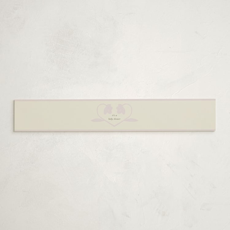 "Butterfly Garden" - Baby Shower Belly Bands in Petal by Ani Somi - Front
