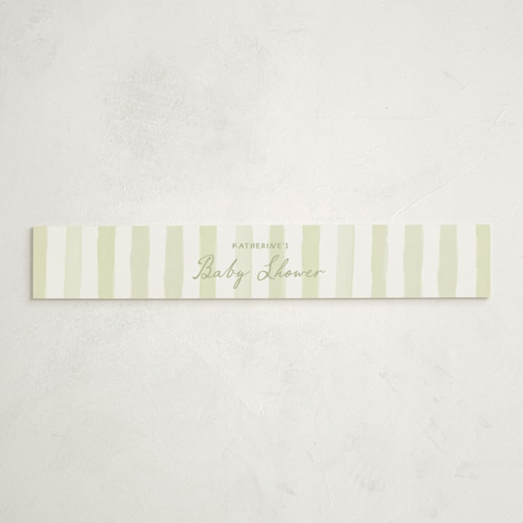 "A wild one" - Baby Shower Belly Bands in Jungle by Creo Study - Front