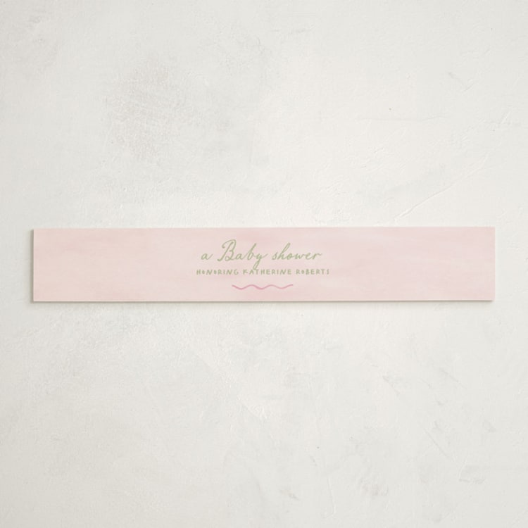 "Baby in bloom" - Baby Shower Belly Bands in Garden Glory by Creo Study - Front