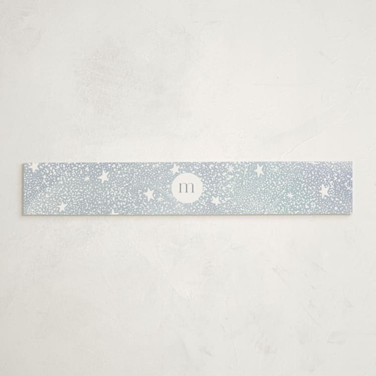 "Over the Moon" - Baby Shower Belly Bands in Celestial by Joanna Griffin - Front
