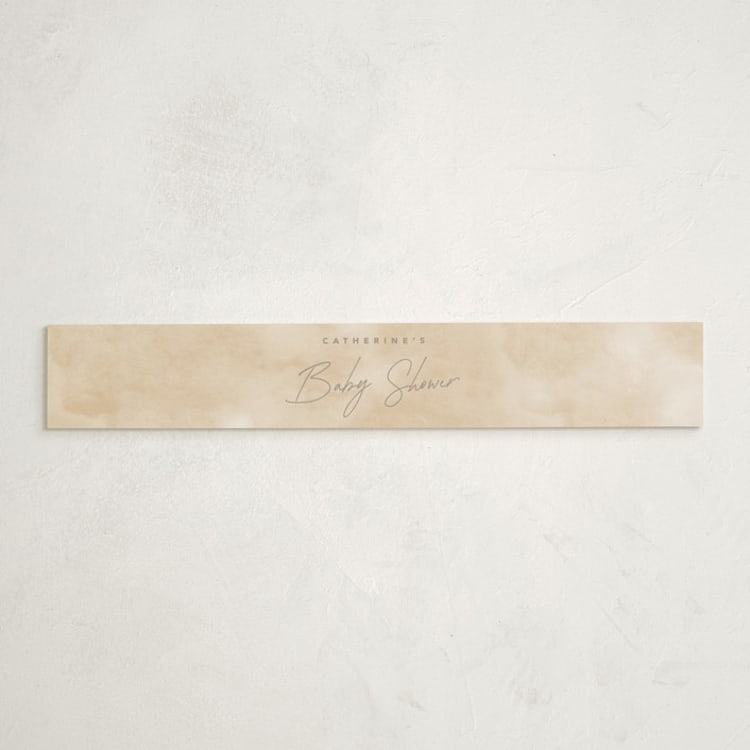 "Vintage woodland" - Baby Shower Belly Bands in Ginger by Creo Study - Front
