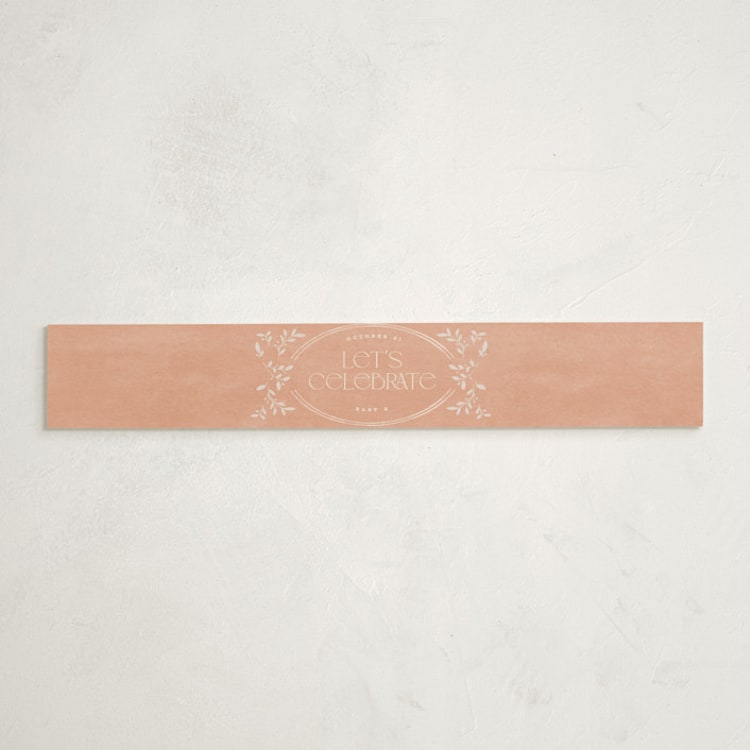 "Woodland storybook" - Baby Shower Belly Bands in Ecru by Creo Study - Front