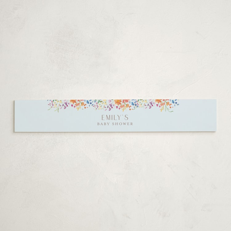 "Baby Basket" - Baby Shower Belly Bands in Summer by Itsy Belle Studio - Front