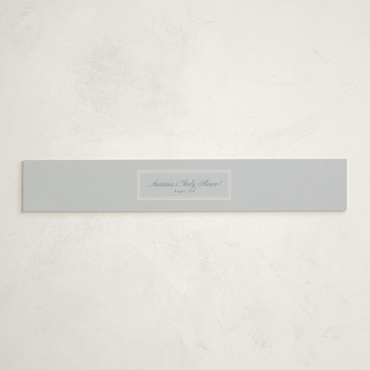 "On Board" - Baby Shower Belly Bands in Sailor by Stephanie Hawkes - Front