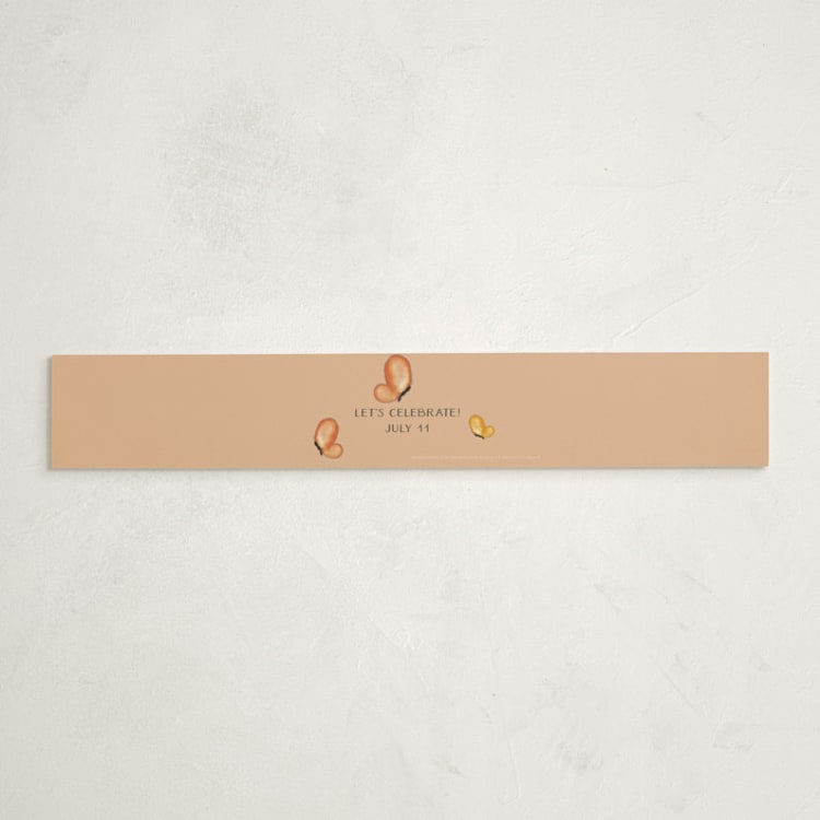 "Vintage Winnie the Pooh Baby Shower Invite" - Baby Shower Belly Bands in Honey by The Savage Label - Front
