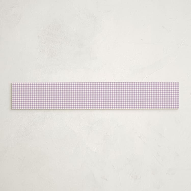"Sweet Pea" - Baby Shower Belly Bands in Lilac by Leah Bisch - Front