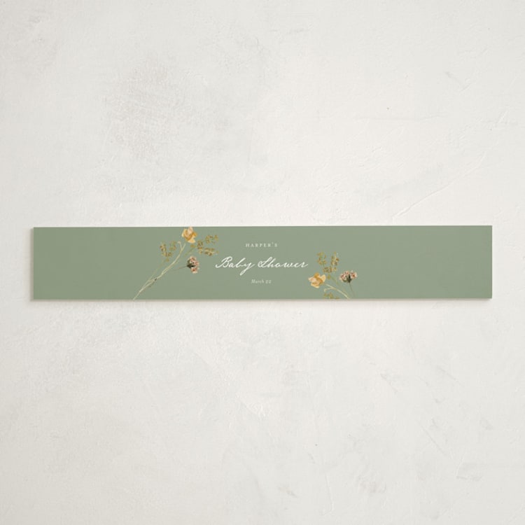 "Whimsical Baby Shower" - Baby Shower Belly Bands in Cream by Reilly Kavanaugh - Front