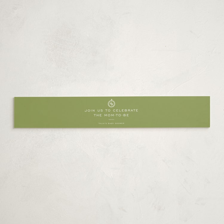 "Woodland Baby Shower" - Baby Shower Belly Bands in Forest by Reilly Kavanaugh - Front