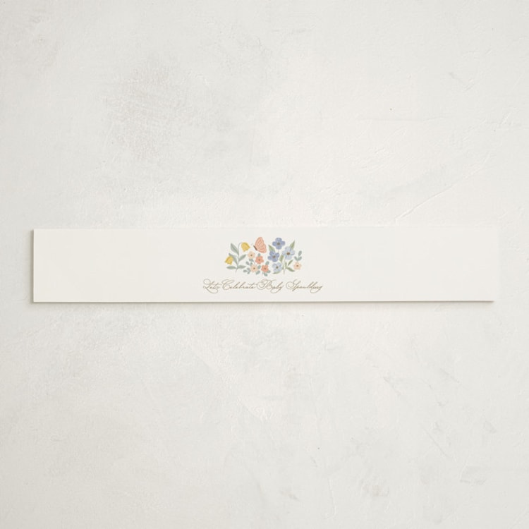 "Spring Awakening" - Baby Shower Belly Bands in Meadow by Brandy Folse - Front