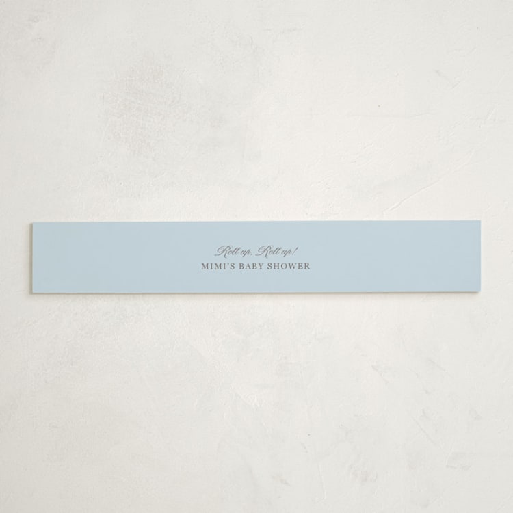 "Disney's Dumbo Circus" - Baby Shower Belly Bands in Elephant by Corinne Malesic - Front