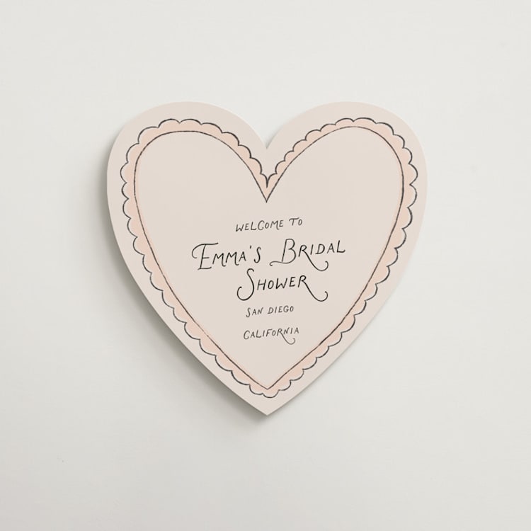 "imagawayaki" - Wedding Party Signs in Taupe by chocomocacino - Front