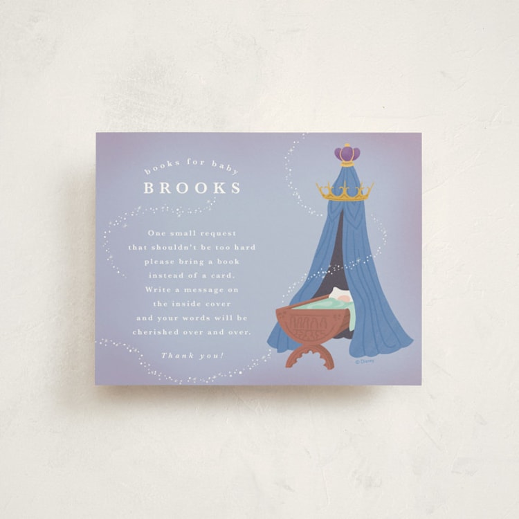 "Disney Fairies Flora, Fauna & Merryweather" - Baby Shower Insert Cards in Magic by Yuliya Evseeva - Front