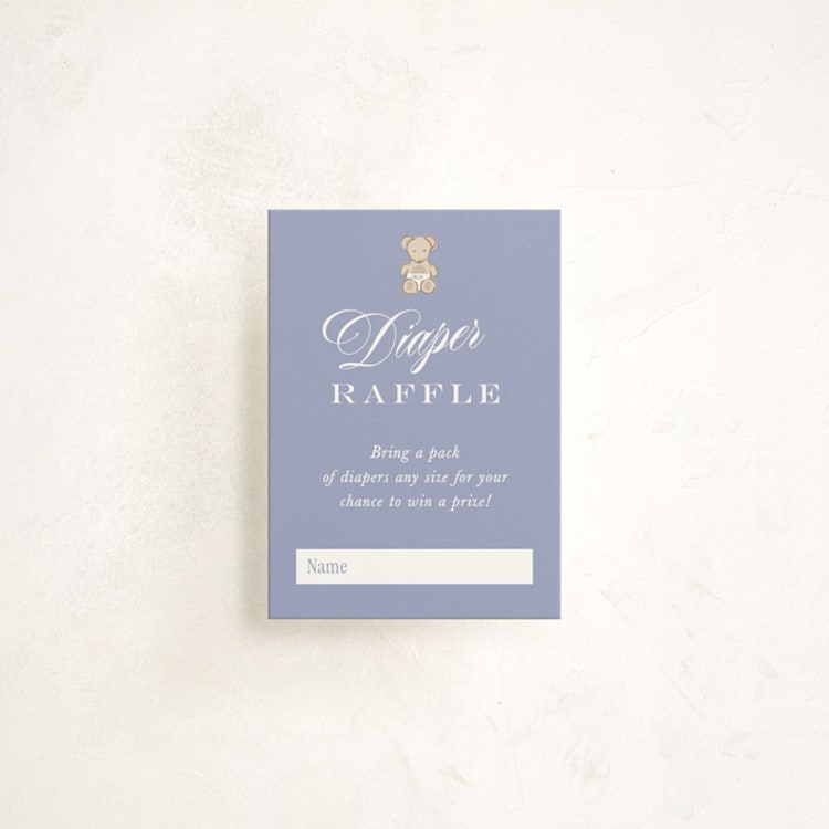 "A New Chapter" - Baby Shower Mini Insert Cards in Sprinkles by Leah Bisch - Front