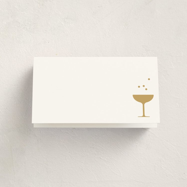 "A Little Shindig" - Fill-in Place Cards in Honey by mo kelley - Blank Front