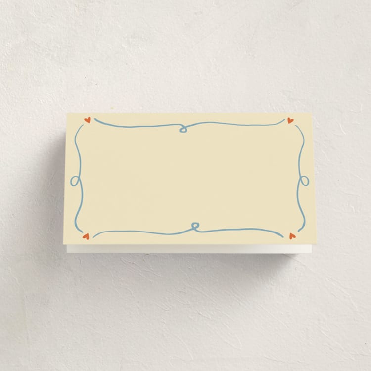 "Cin Cin" - Fill-in Place Cards in Verona by Stephanie Heinrich Godbout - Blank Front