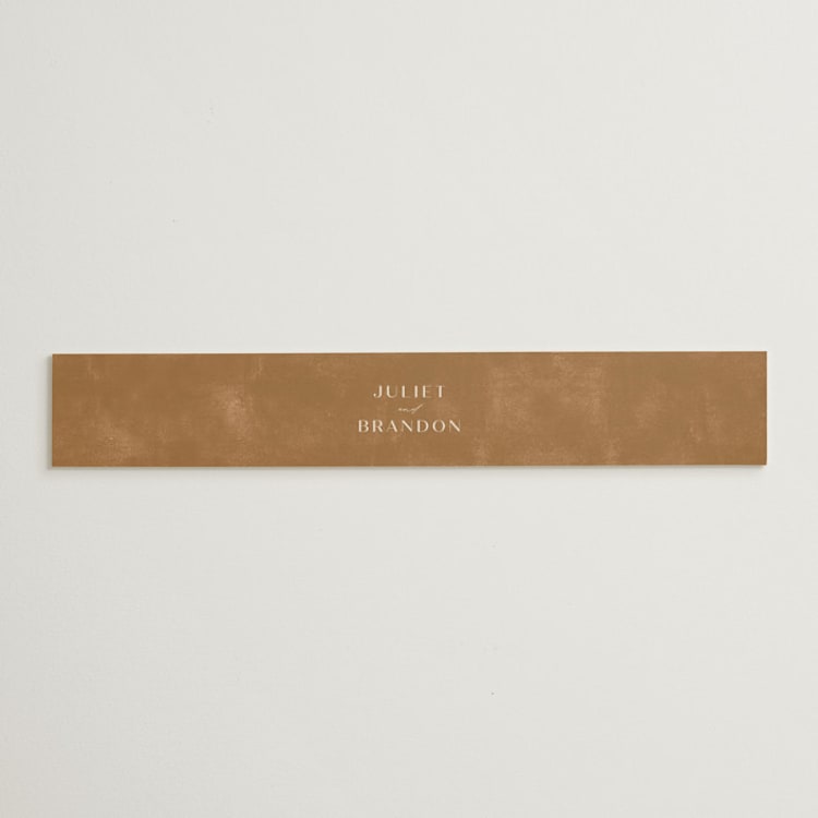 "Rustic Union" - Belly Bands in Sunset by Michelle Taylor - Front