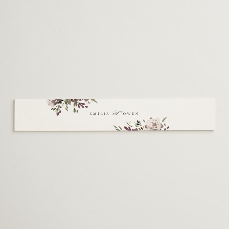"iliya" - Belly Bands in Bordeaux by Itsy Belle Studio - Front