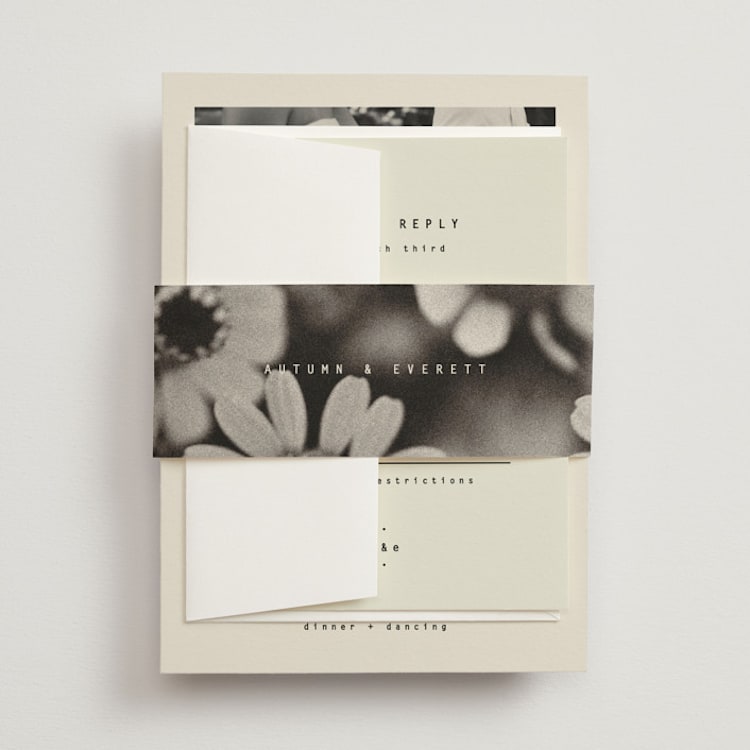 "Nonnette" - Belly Bands in Vanilla by Blustery August - Front