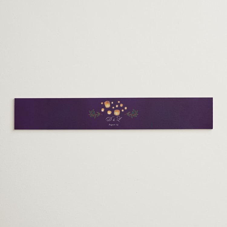 "Disney's Tangled Lanterns" - Belly Bands in Twilight by Simona Camp - Front