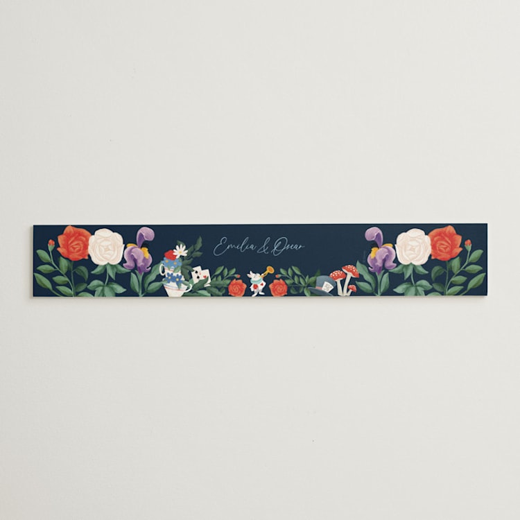 "Disney's Alice In Wonderland Garden Tea Party" - Belly Bands in Evening by Elly - Front