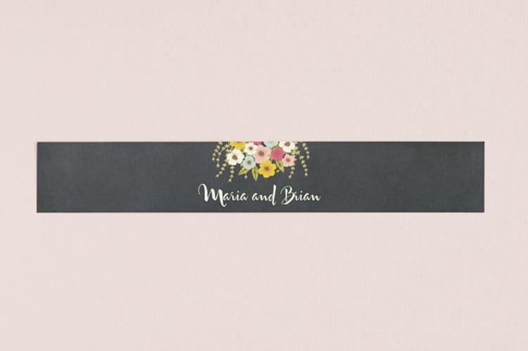 "Plentiful Blossoms" - Belly Bands in Soft Peach by Faith Harlow - Front