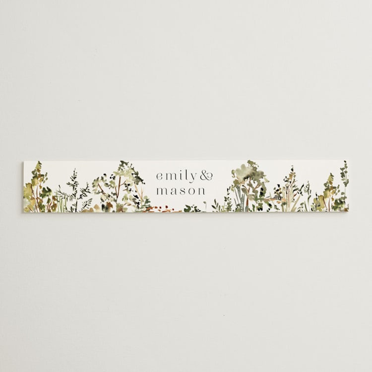 "We Walk Together" - Belly Bands in Evergreen by Petra Kern - Front