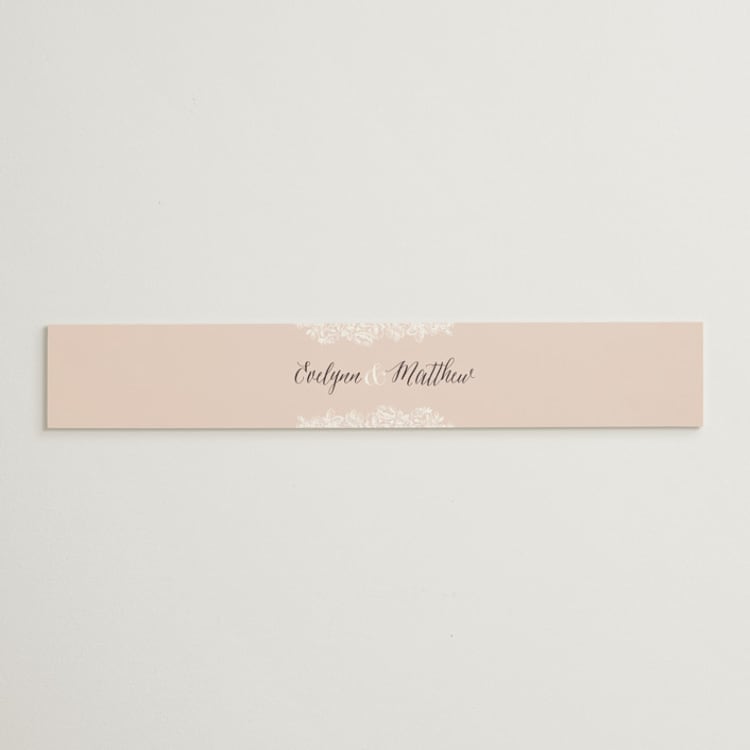 "French Roses" - Belly Bands in Blush by 2birdstone - Front