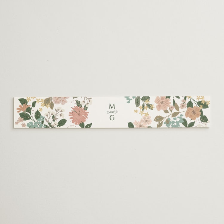 "Garden at Blue Hill" - Belly Bands in Meadow by Jennifer Wick - Front