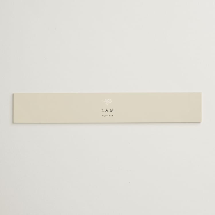 "Sense and Sensibility" - Belly Bands in Cloud by Design Lotus - Front